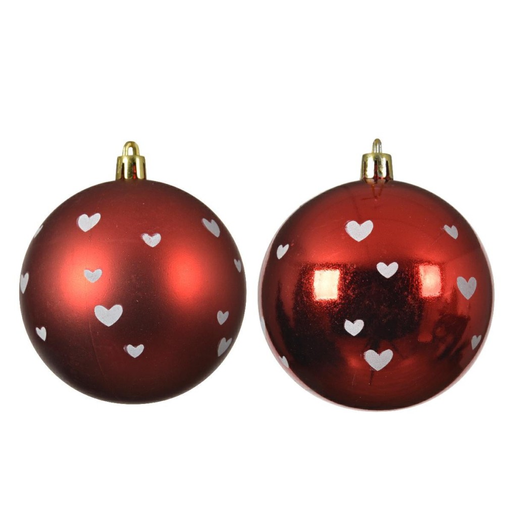 SFERA CON STAMPA CUORE ROSSA 2